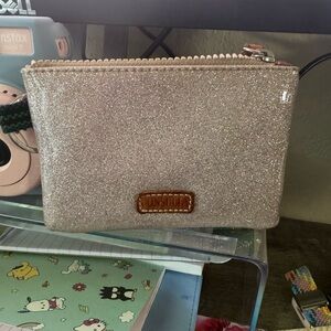 CONSUELA Coin  pink glitter Pouch